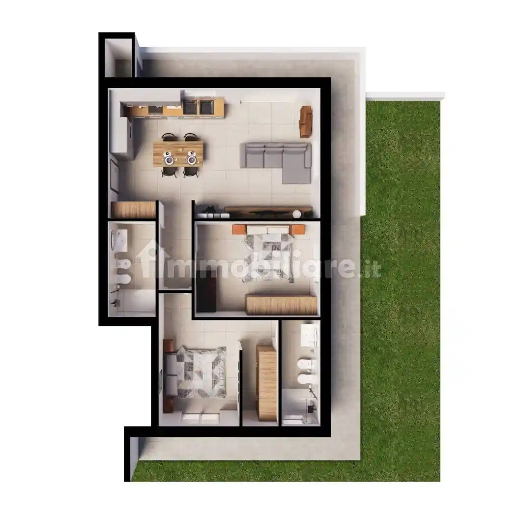 Appartamento in vendita a Mentana