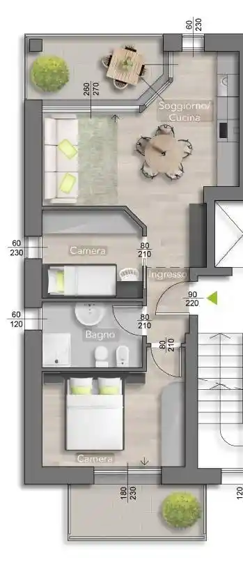 Appartamento in vendita a Riccione