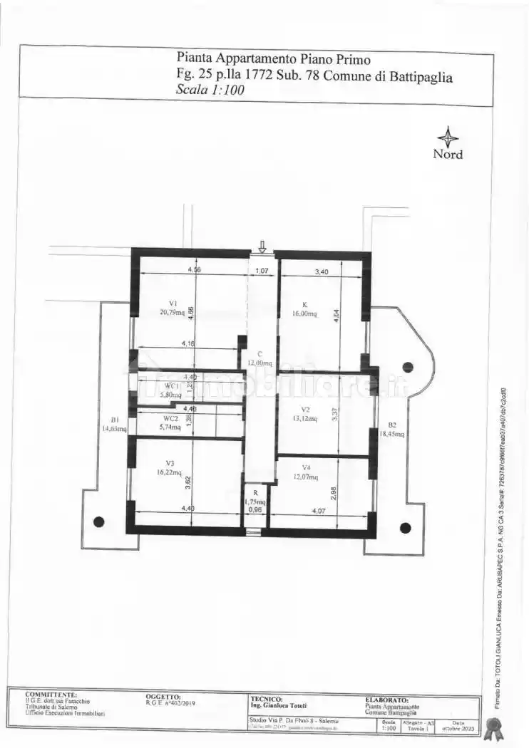 Appartamento in vendita a Battipaglia