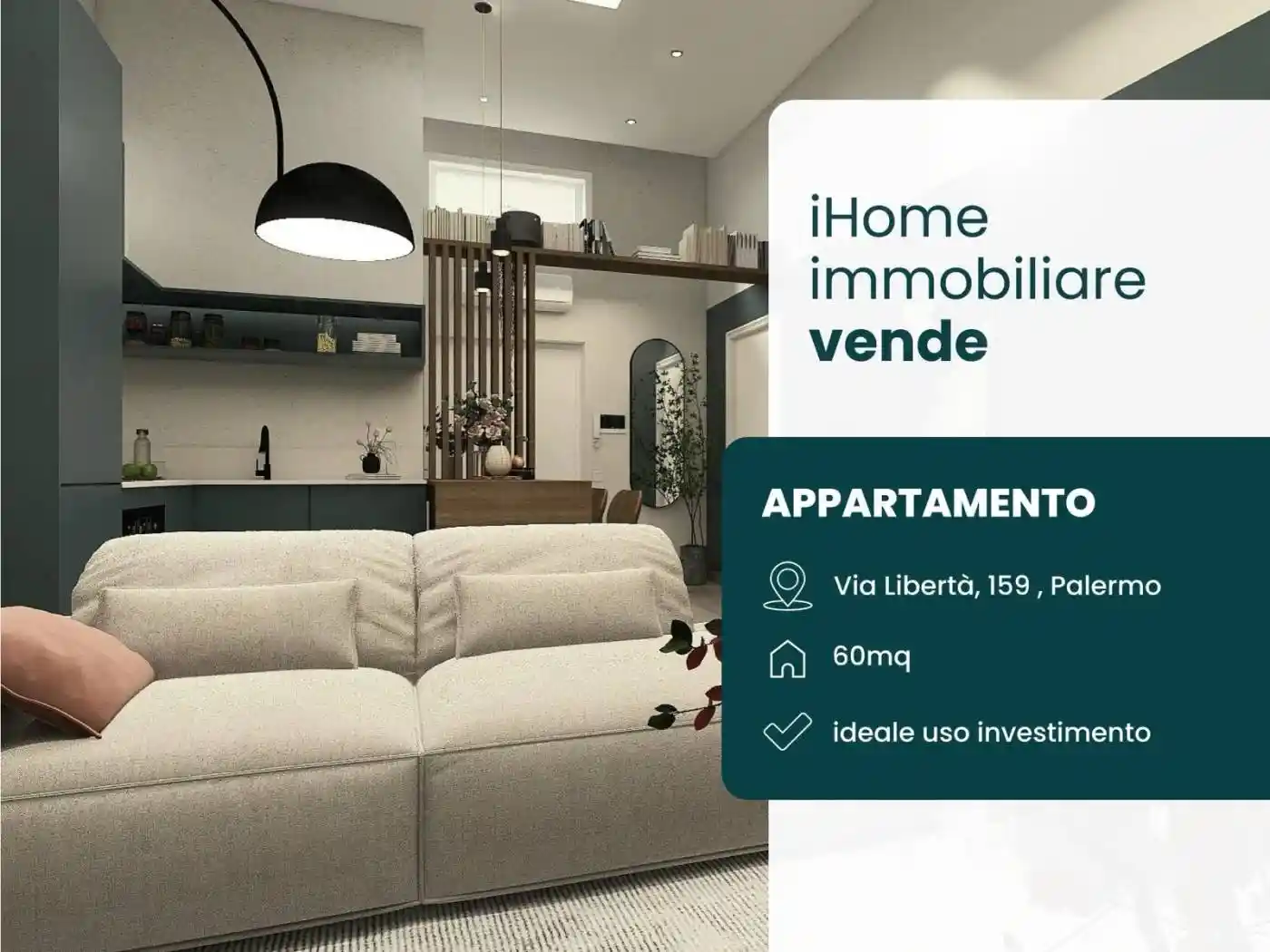 Appartamento in vendita a Palermo