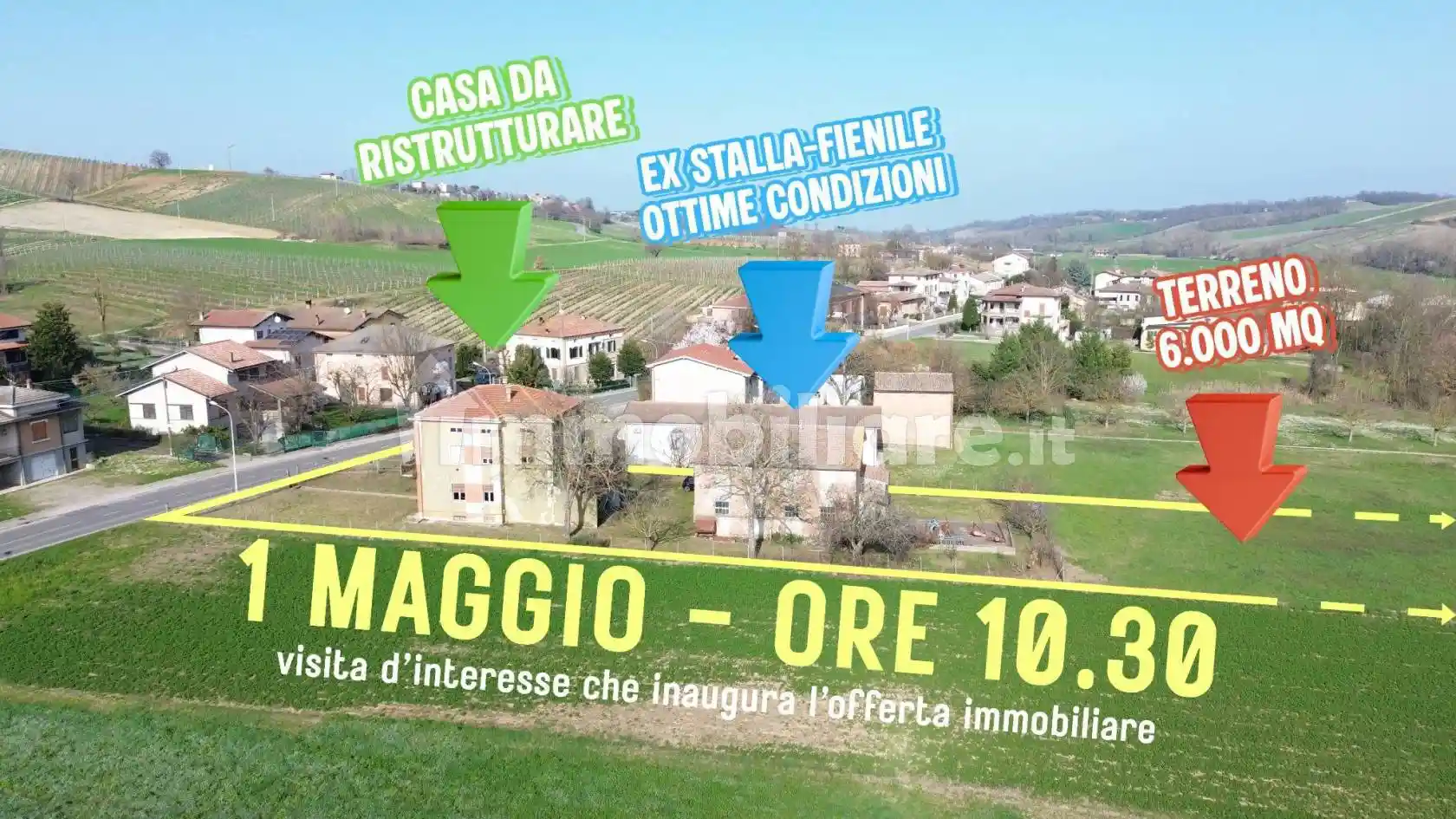 Villa in vendita a Vernasca