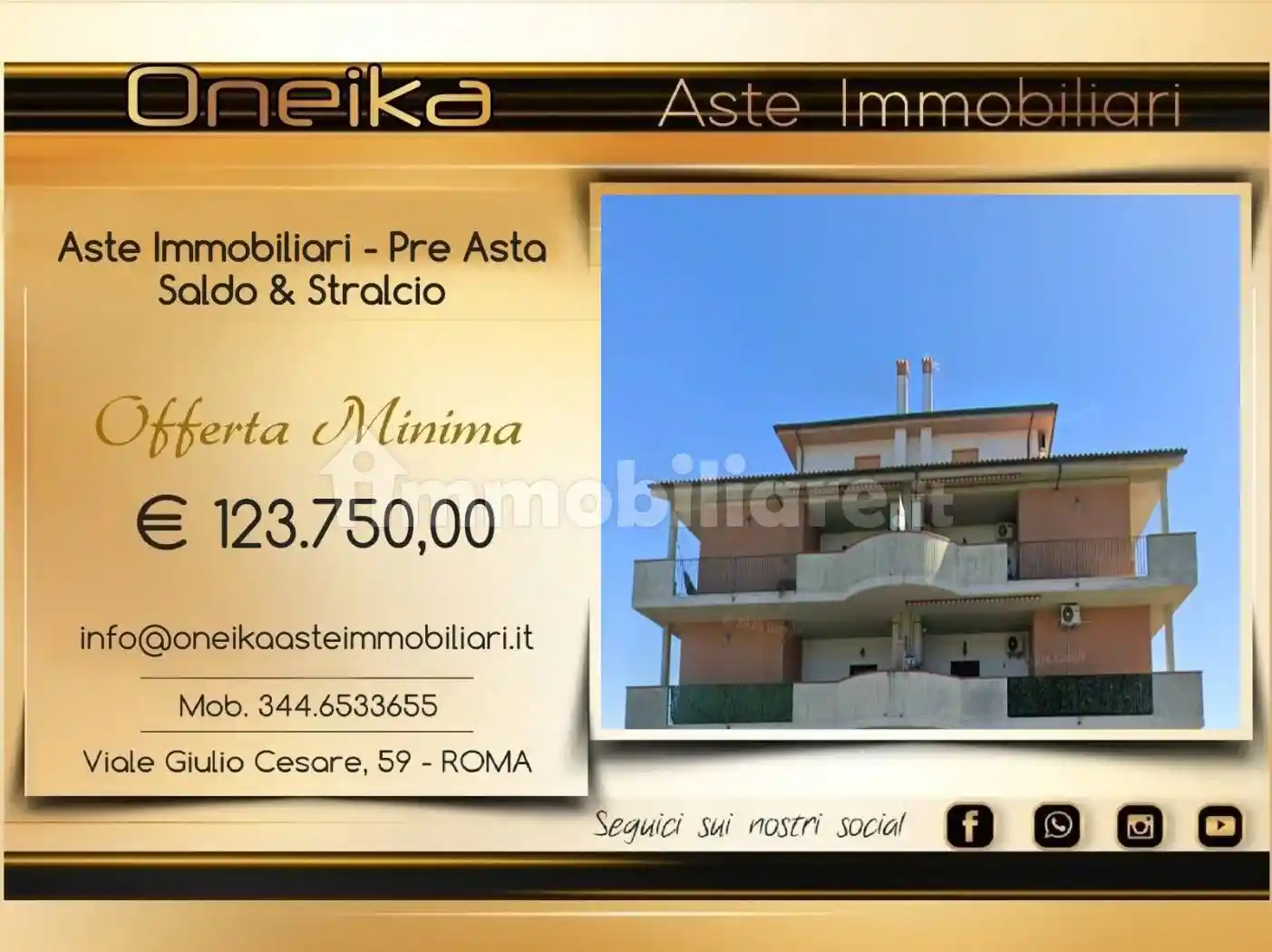 Appartamento in vendita a Fiumicino