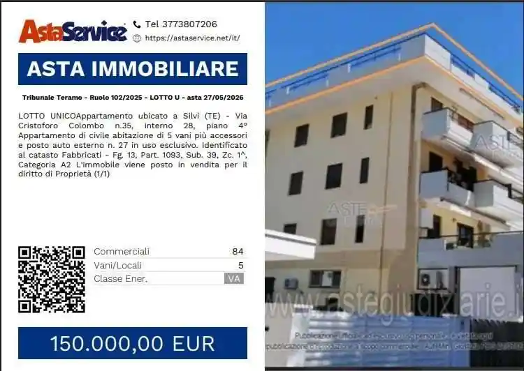 Appartamento in vendita a Silvi