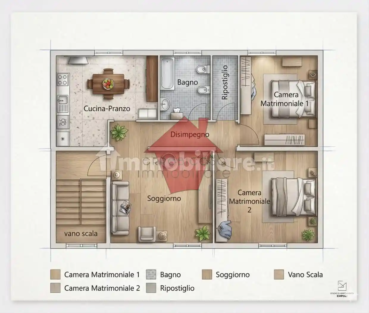 Appartamento in vendita a Vinci