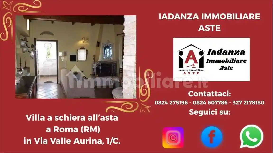 Villetta a schiera in vendita a Roma