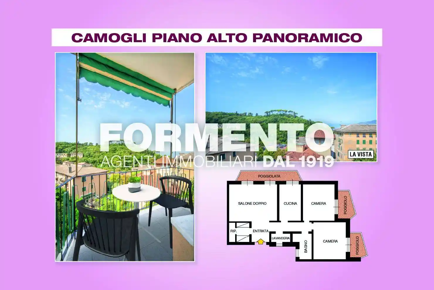 Appartamento in vendita a Camogli