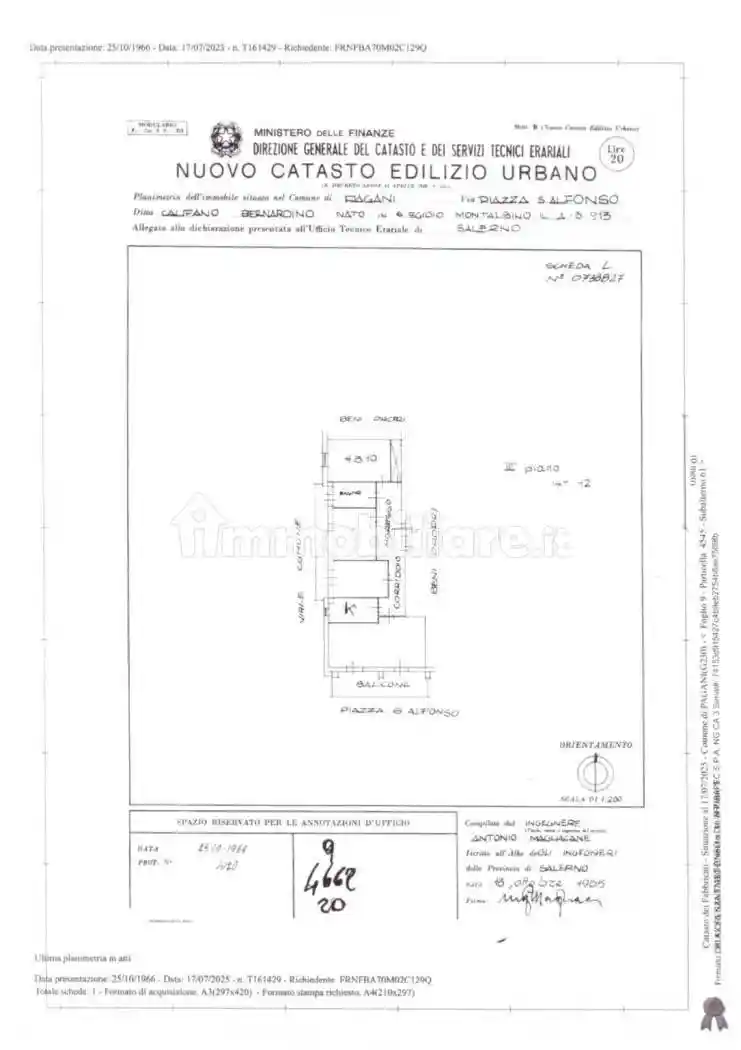 Appartamento in vendita a Pagani