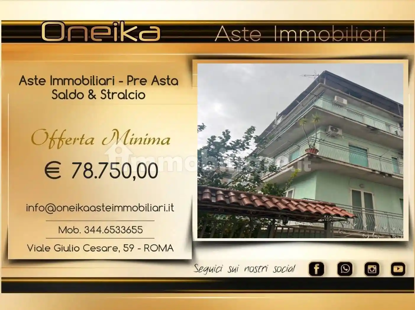 Appartamento in vendita a Minturno