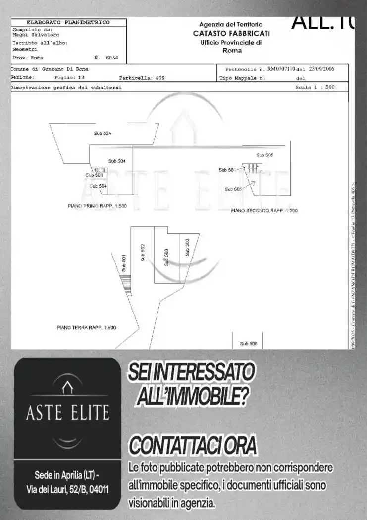 Appartamento in vendita a Genzano di Roma