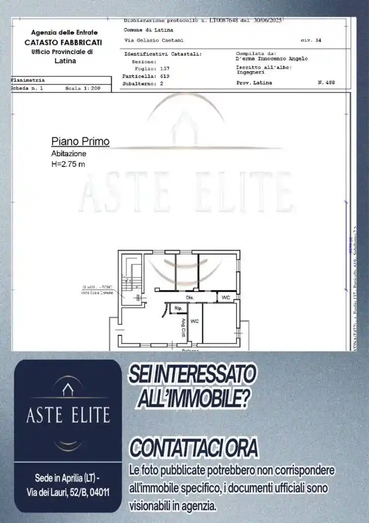 Appartamento in vendita a Latina