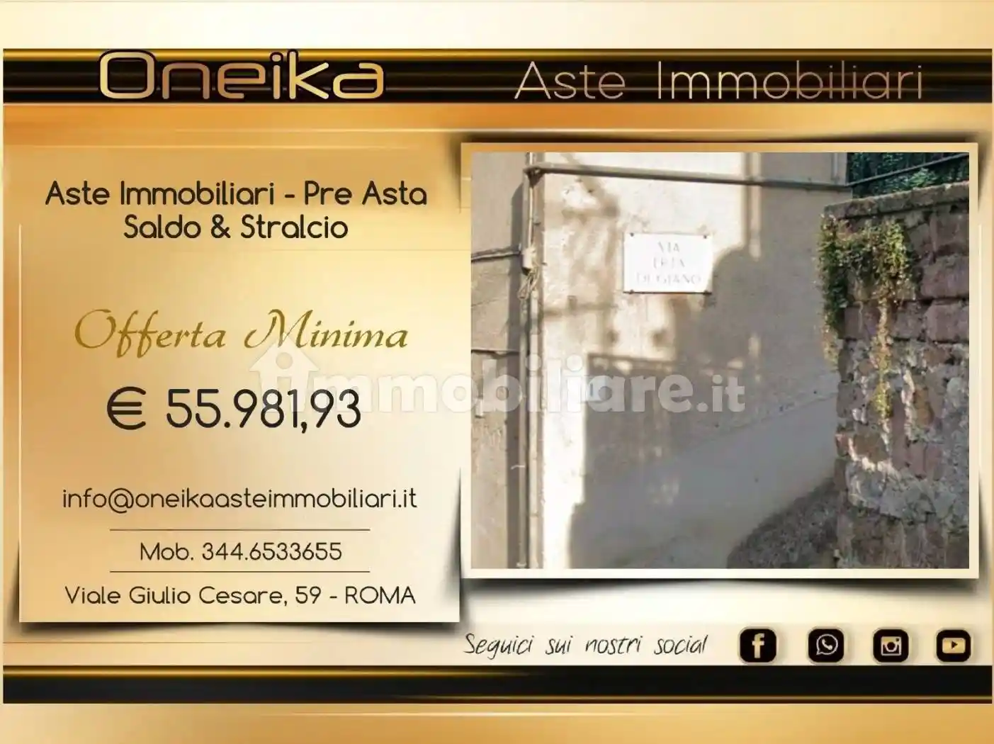 Appartamento in vendita a Olevano Romano