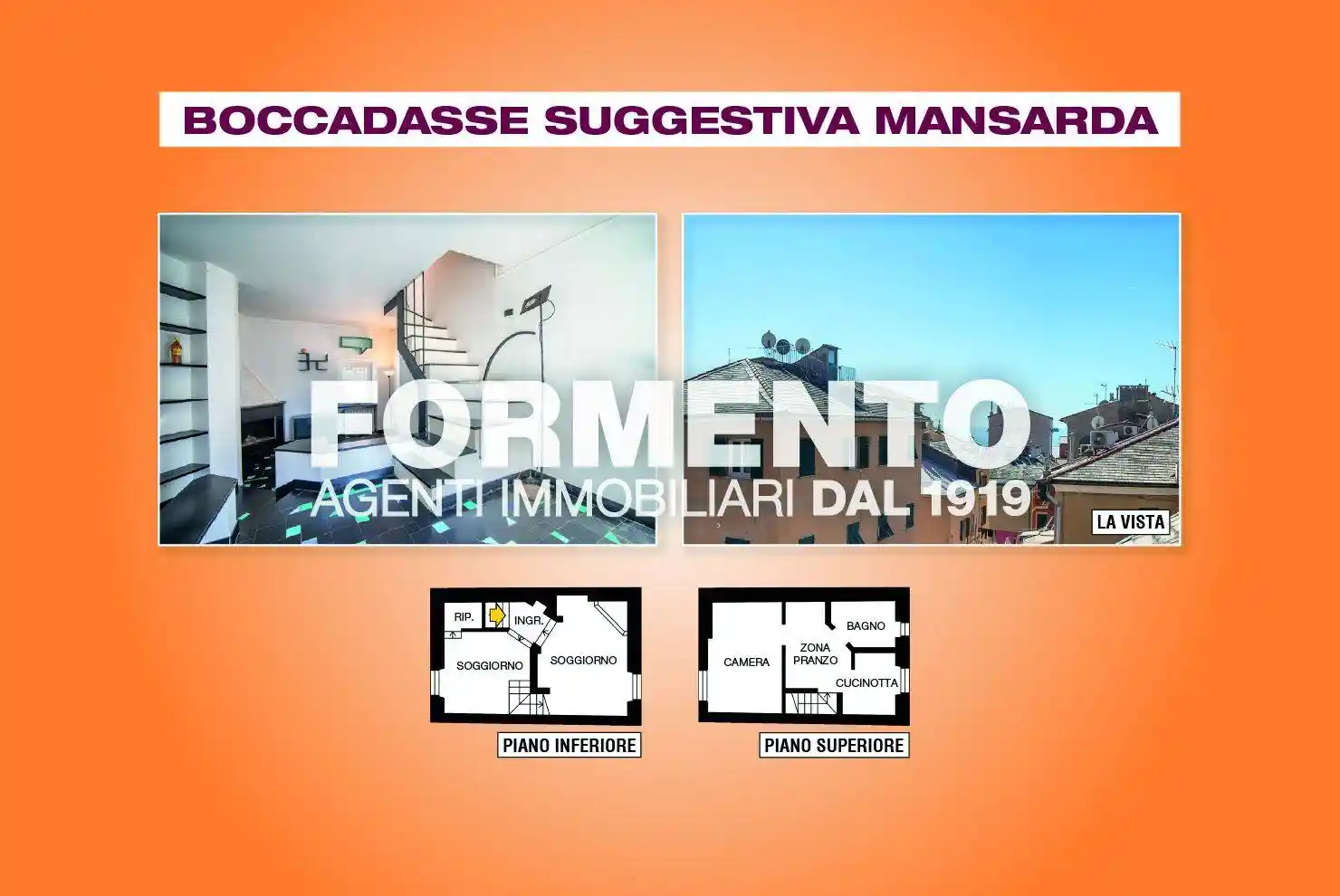 Attico - Mansarda in vendita a Genova