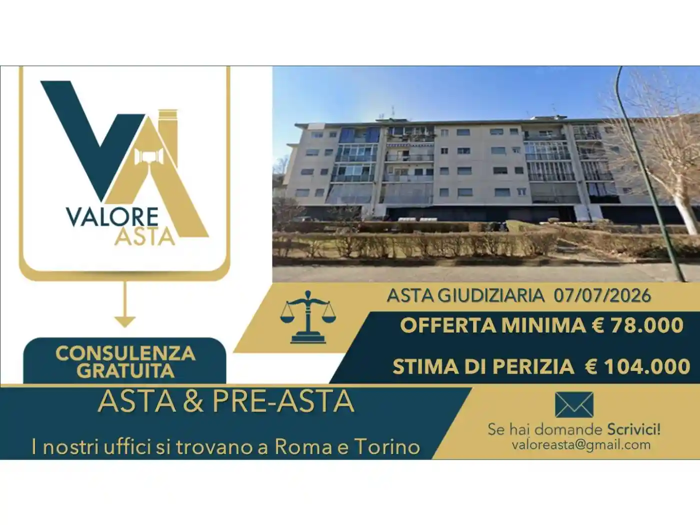 Appartamento in vendita a Torino