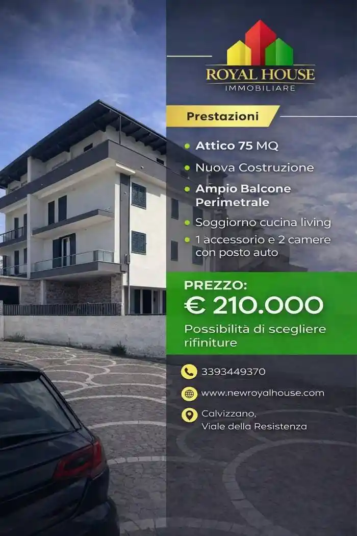 Attico - Mansarda in vendita a Calvizzano