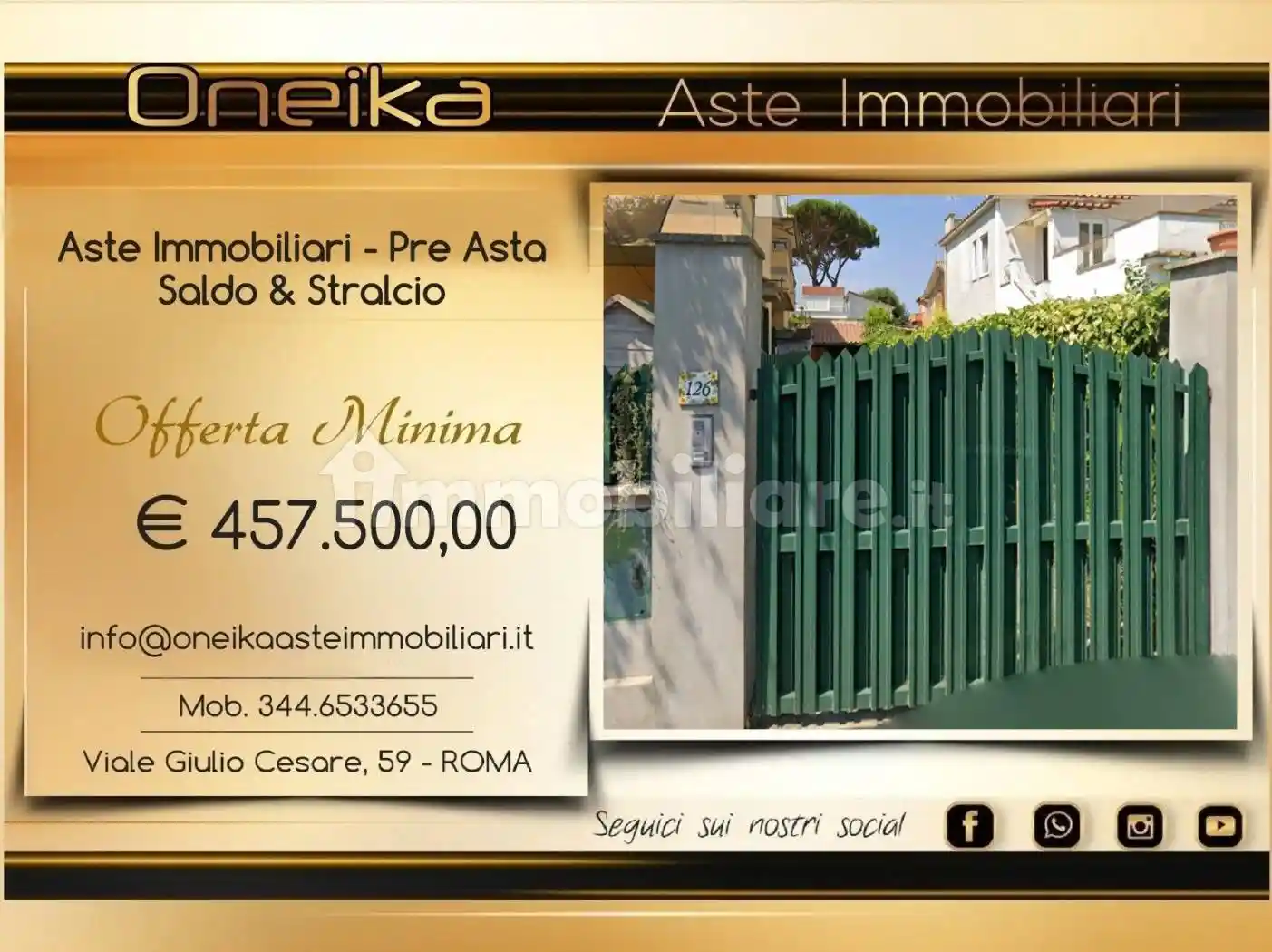 Villa in vendita a Fiumicino