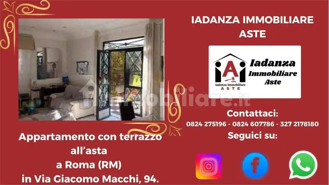 Appartamento in vendita a Roma