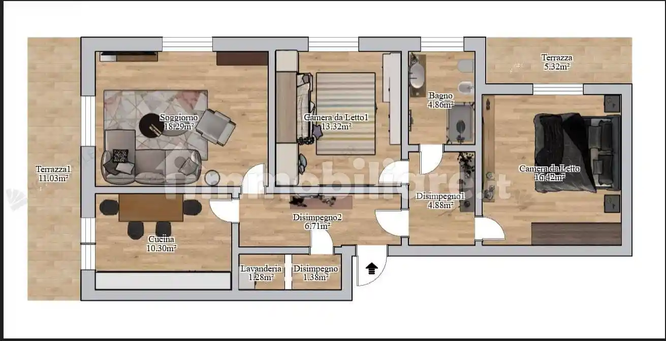 Appartamento in vendita a Cene