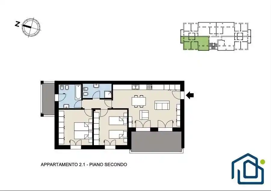 Appartamento in vendita a Albairate