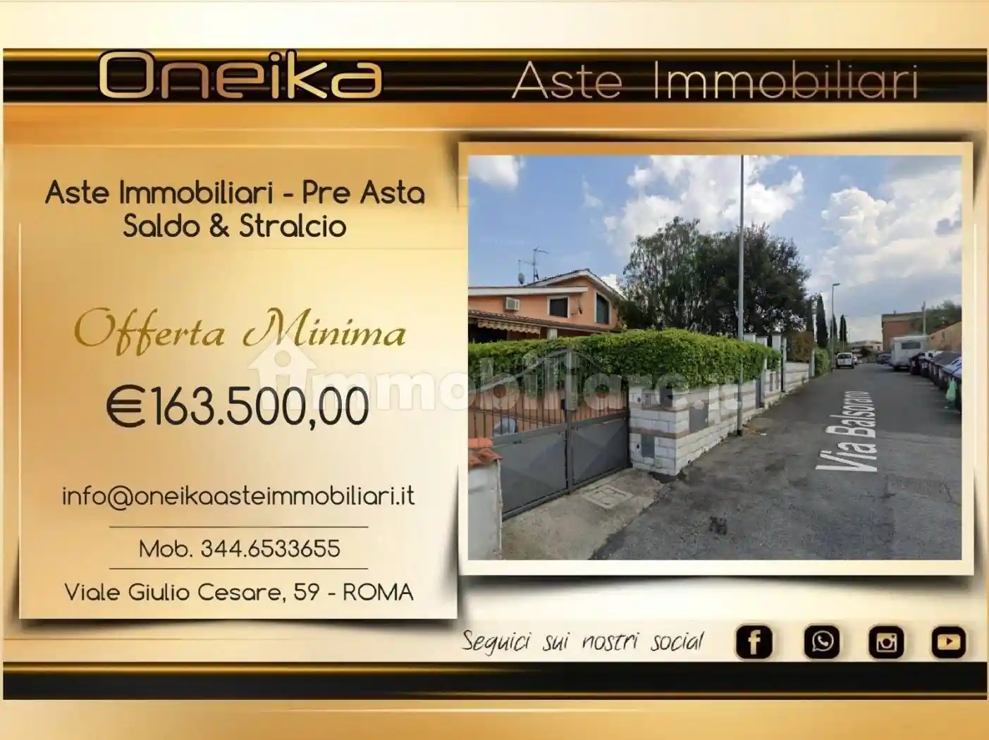 Villetta a schiera in vendita a Roma