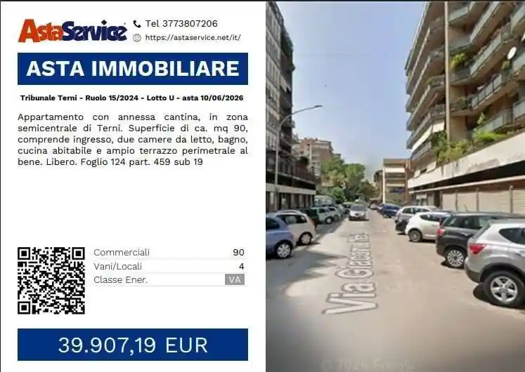 Appartamento in vendita a Terni