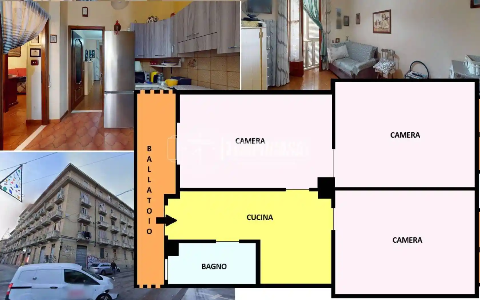 Appartamento in vendita a Torino