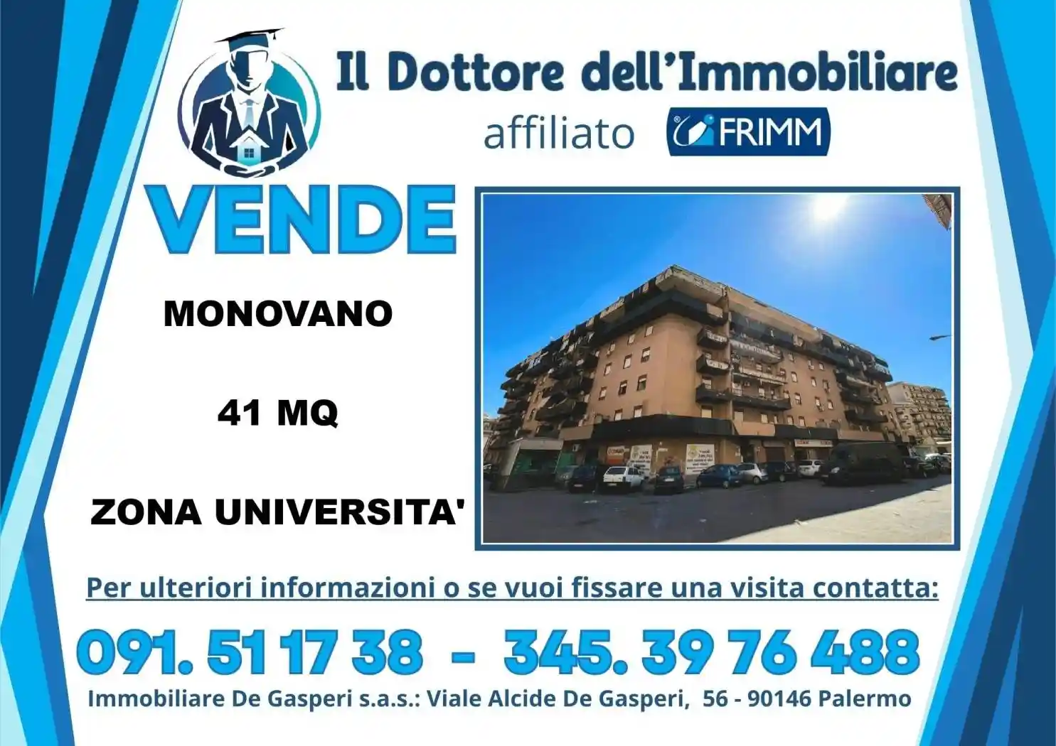 Appartamento in vendita a Palermo