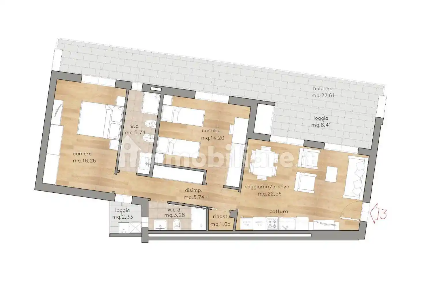 Appartamento in vendita a Sesto Fiorentino