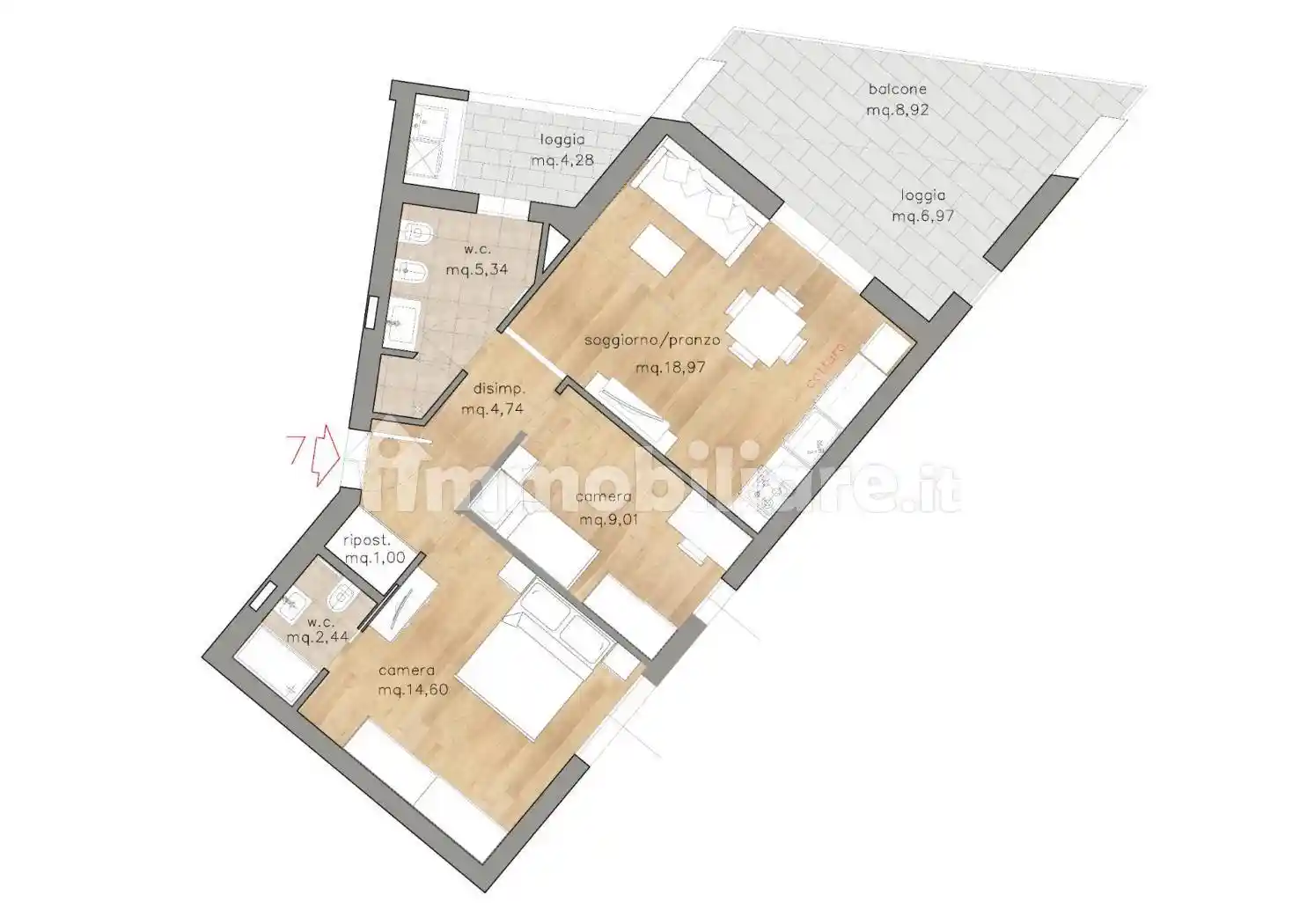 Appartamento in vendita a Sesto Fiorentino