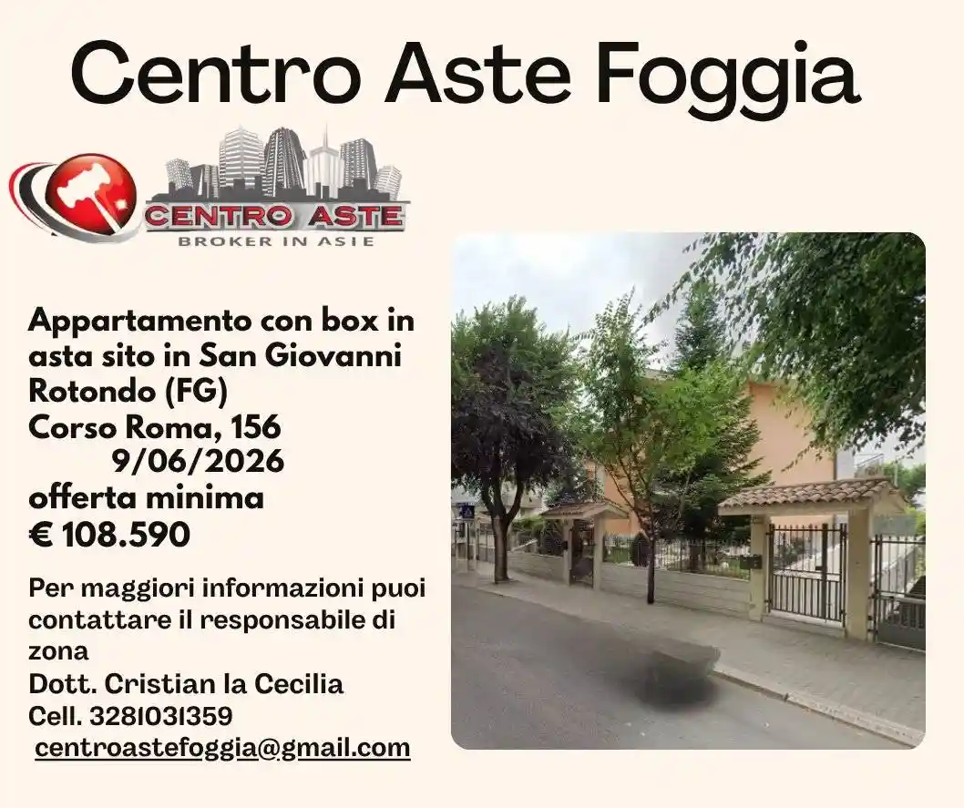 Appartamento in vendita a San Giovanni Rotondo