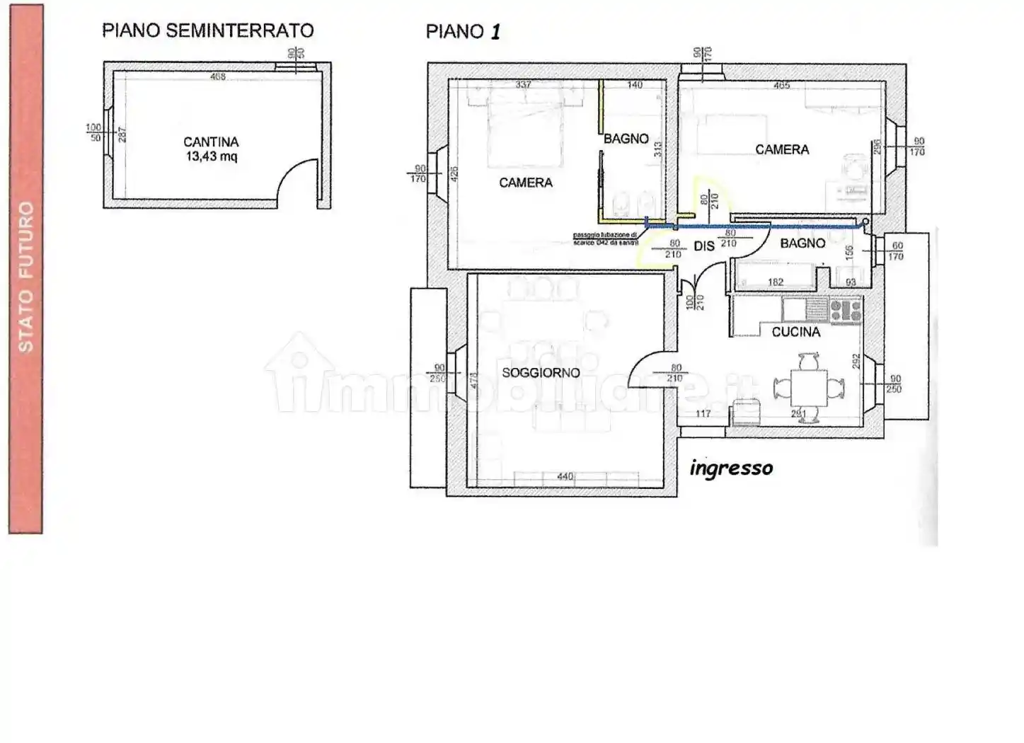 Appartamento in vendita a Macerata