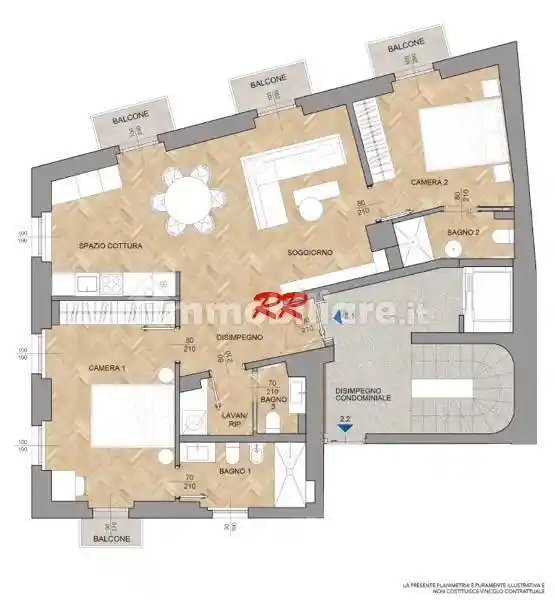 Appartamento in affitto a Milano