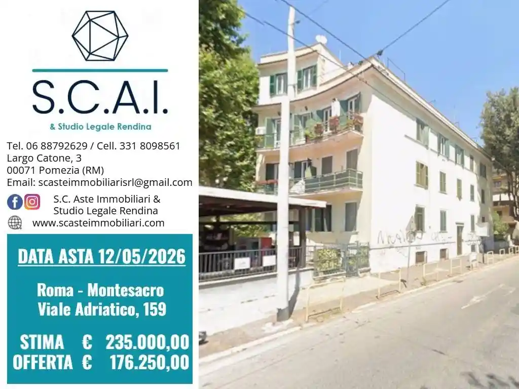 Appartamento in vendita a Roma