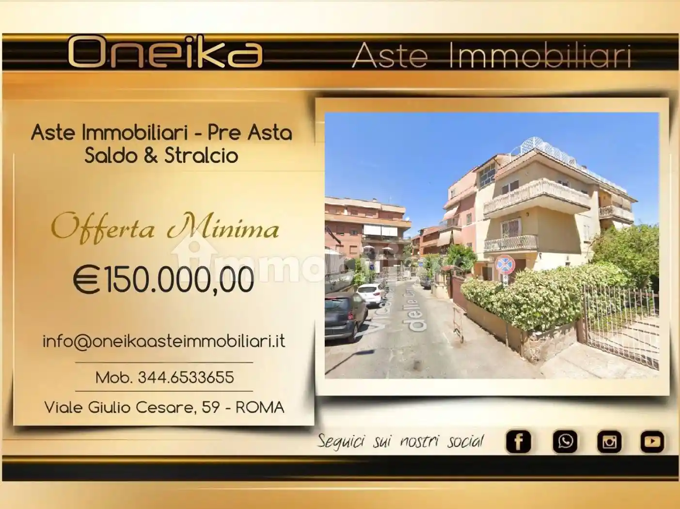 Appartamento in vendita a Roma