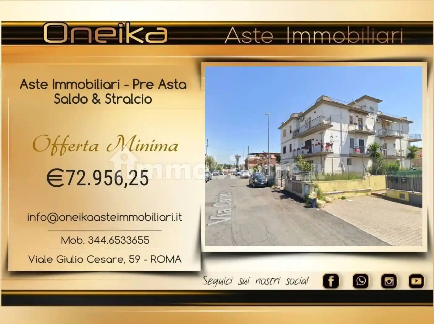 Appartamento in vendita a Roma