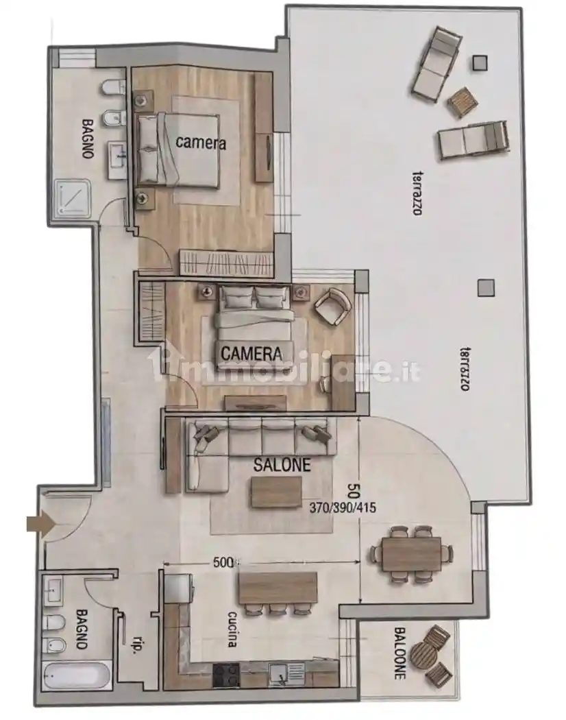 Appartamento in vendita a Roma