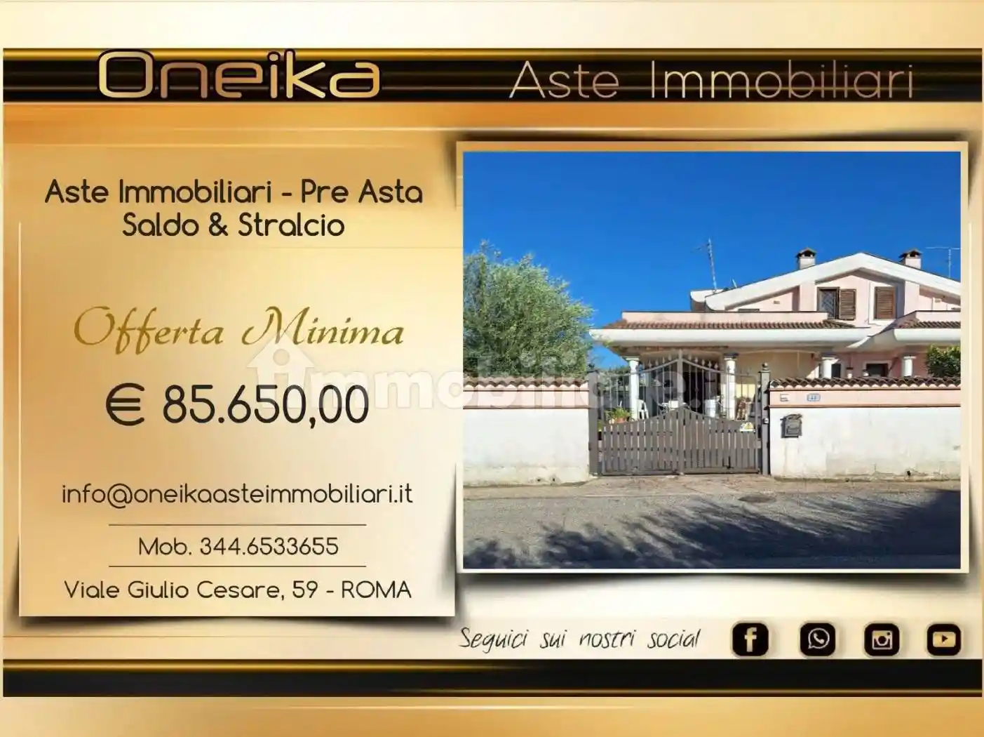 Villa in vendita a Ardea