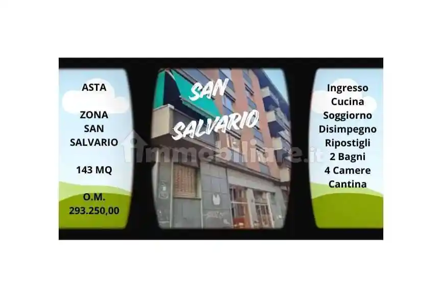 Appartamento in vendita a Torino