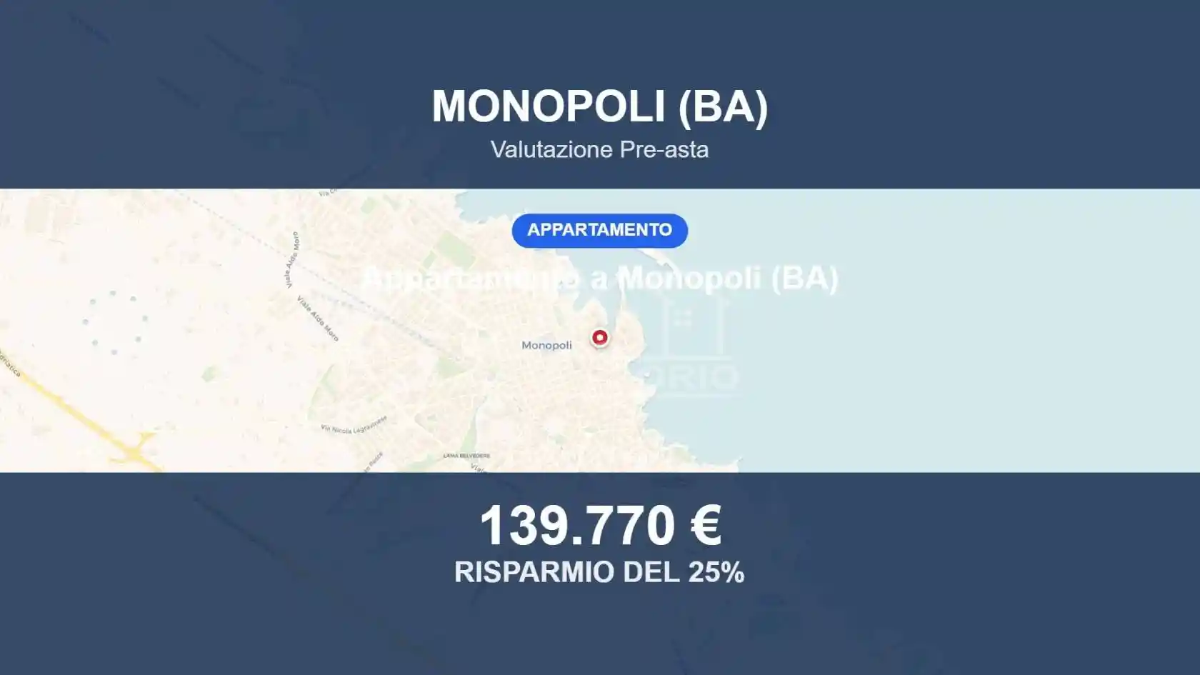 Appartamento in vendita a Monopoli