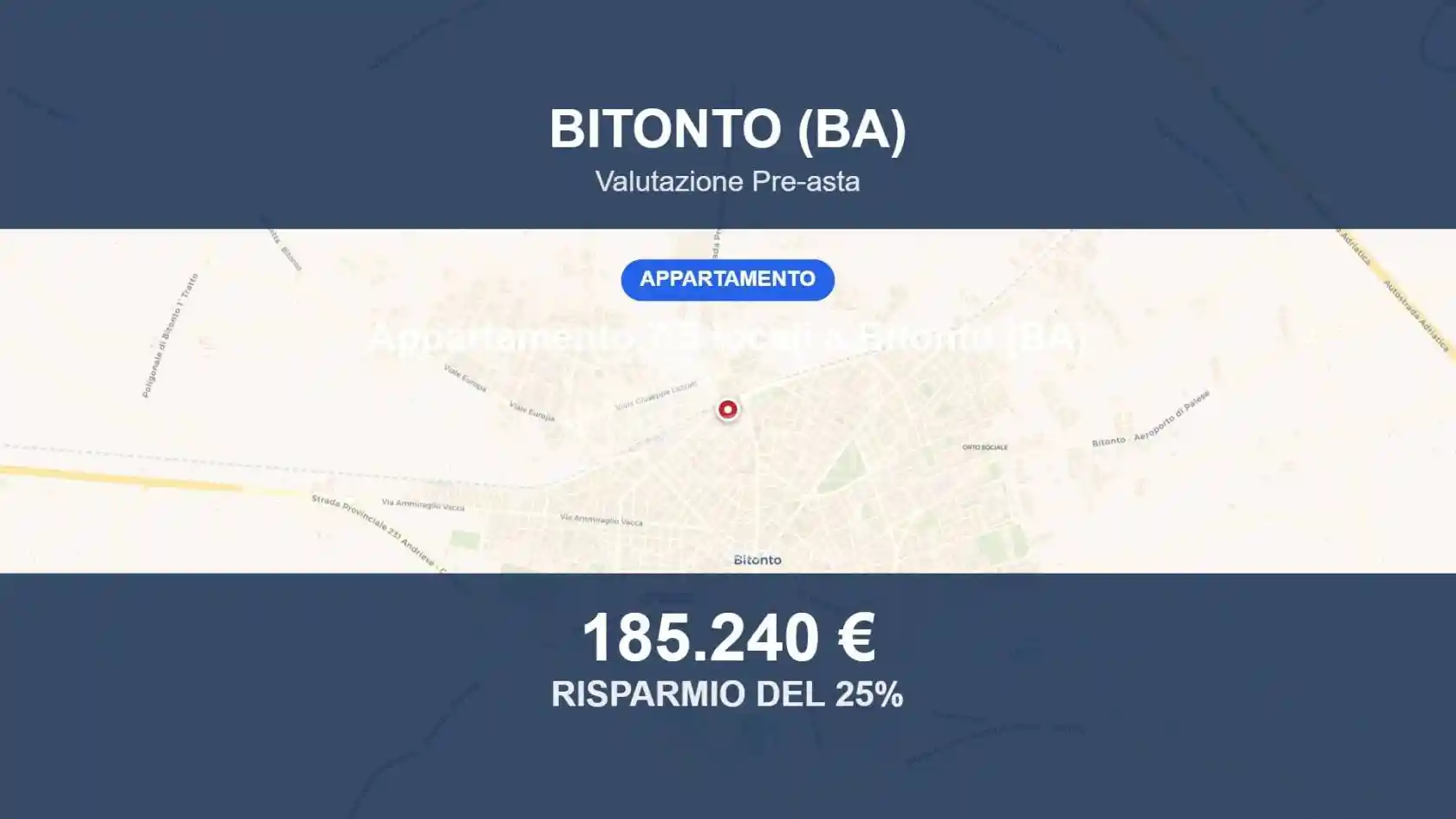 Appartamento in vendita a Bitonto