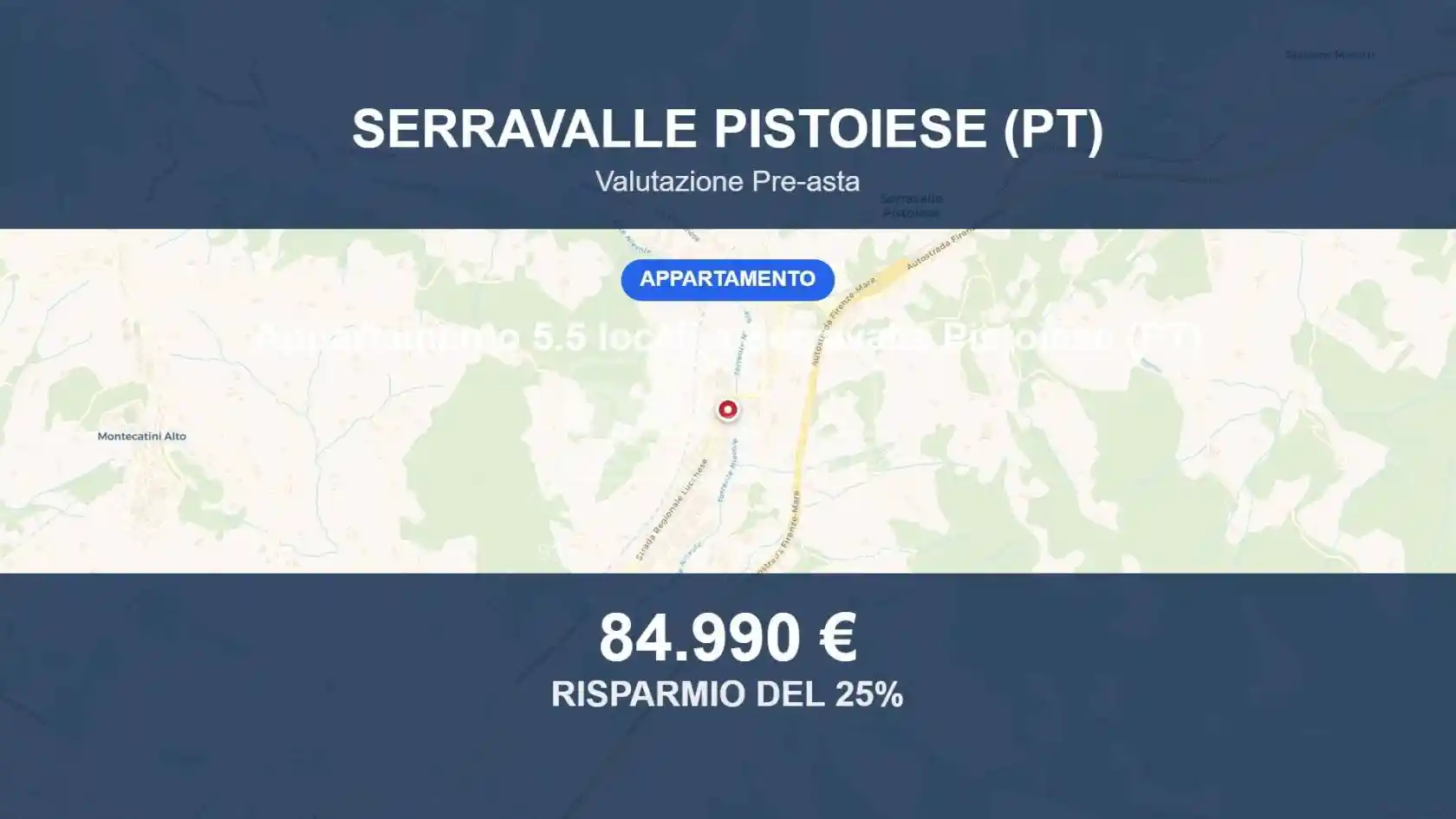 Appartamento in vendita a Serravalle Pistoiese