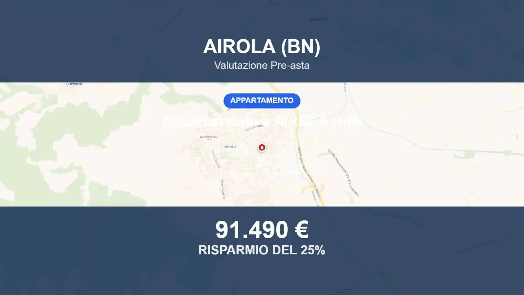 Appartamento in vendita a Airola