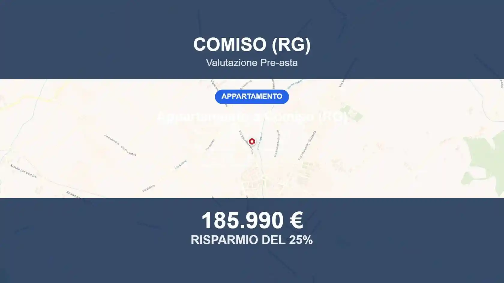 Appartamento in vendita a Comiso