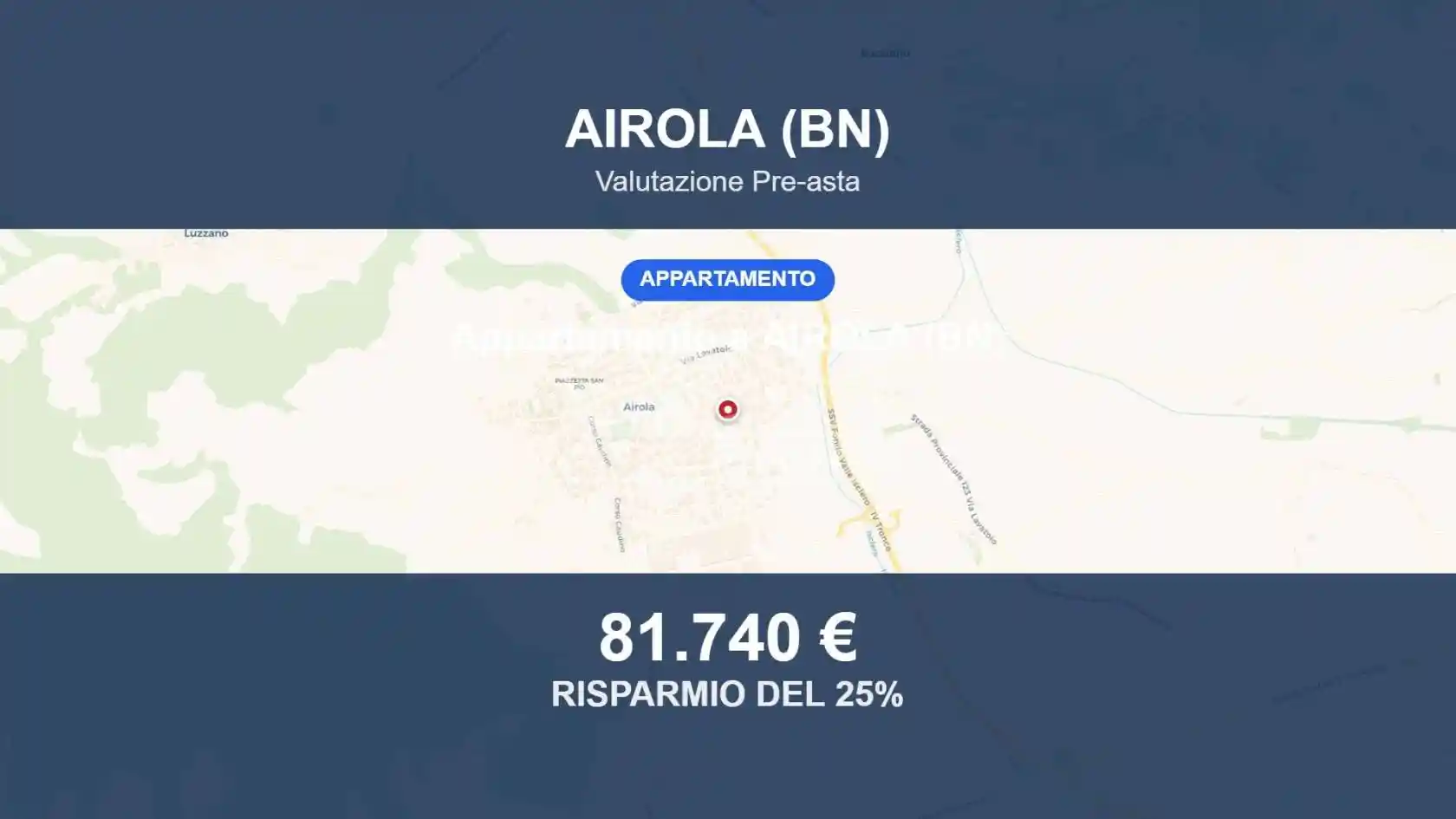 Appartamento in vendita a Airola