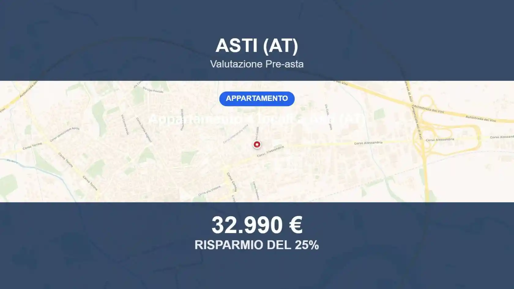 Appartamento in vendita a Asti