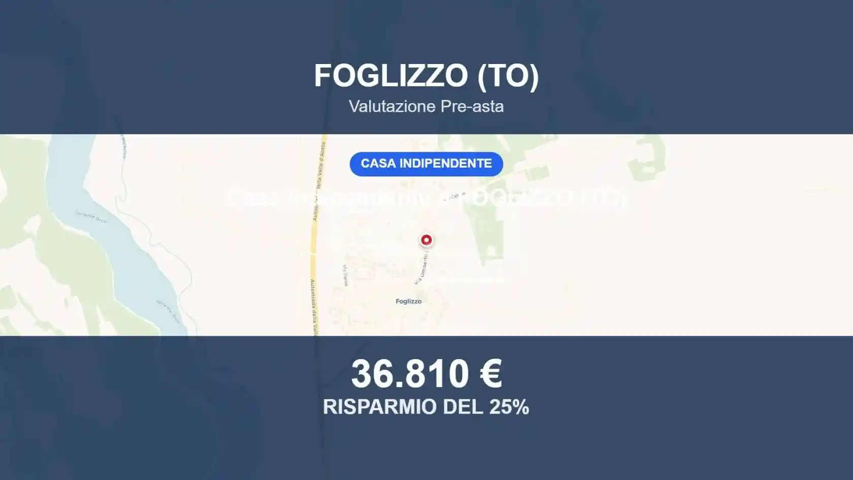 Villa in vendita a Foglizzo