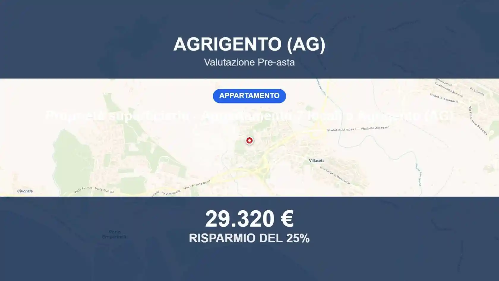 Appartamento in vendita a Agrigento