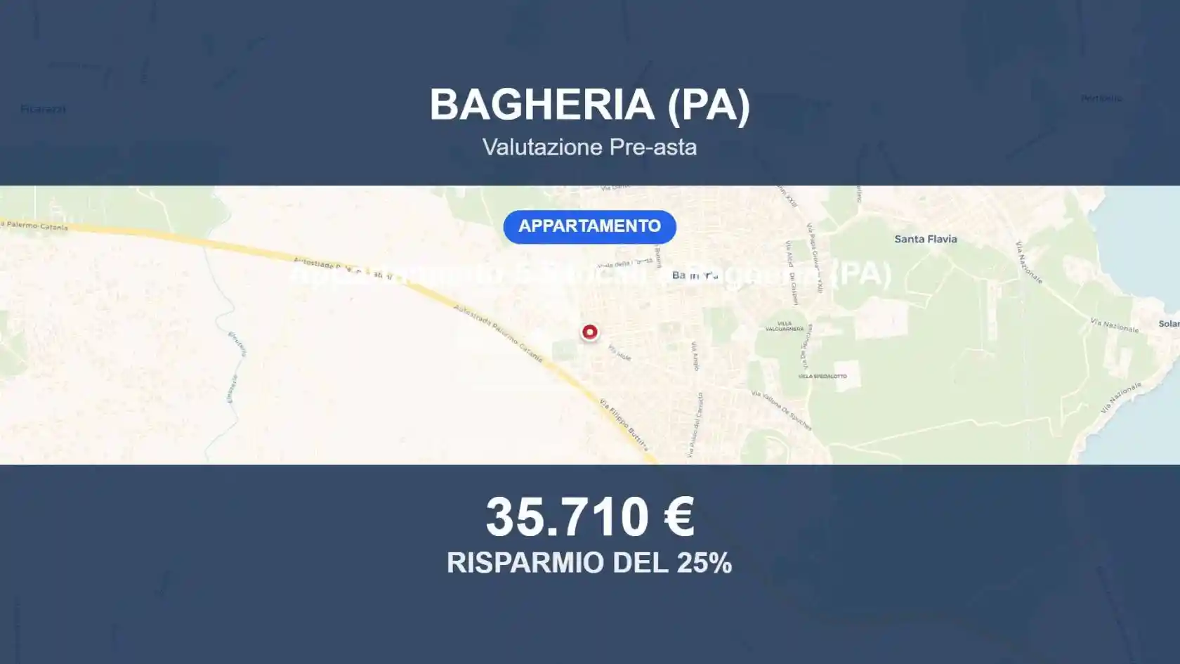 Appartamento in vendita a Bagheria