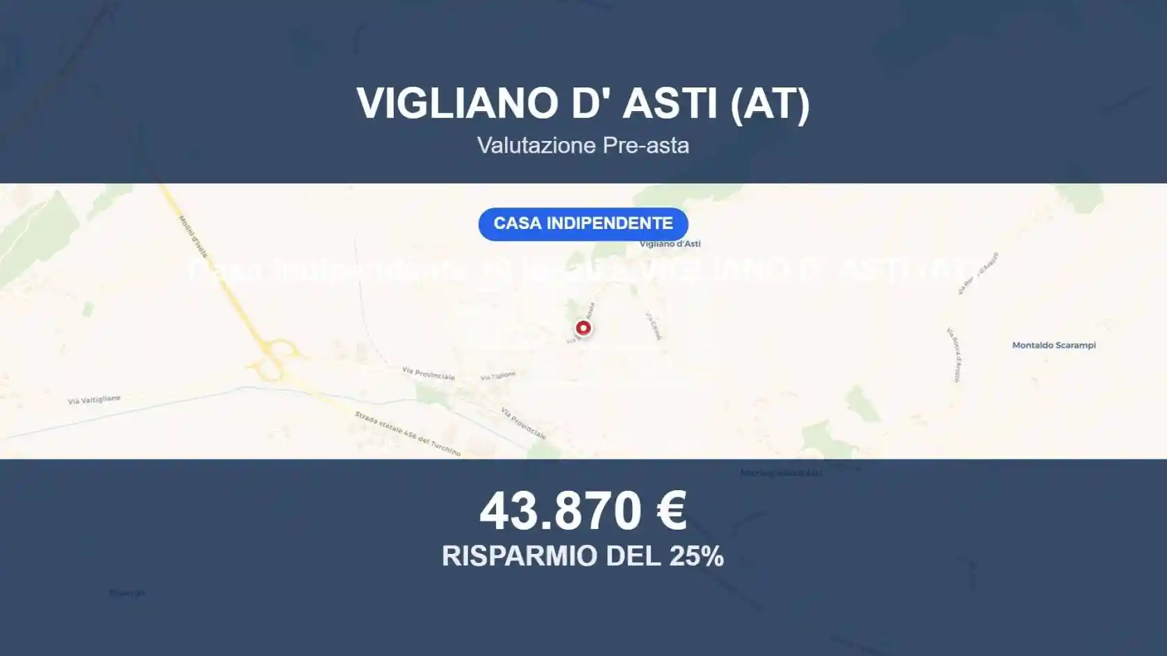 Villa in vendita a Vigliano d'Asti