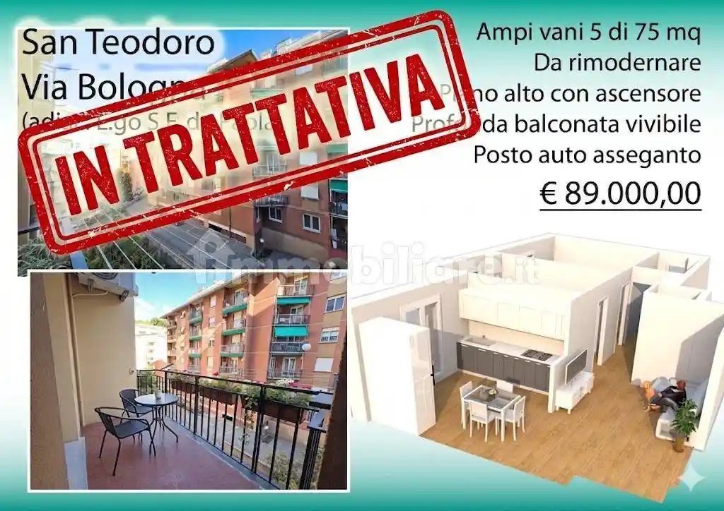Appartamento in vendita a Genova