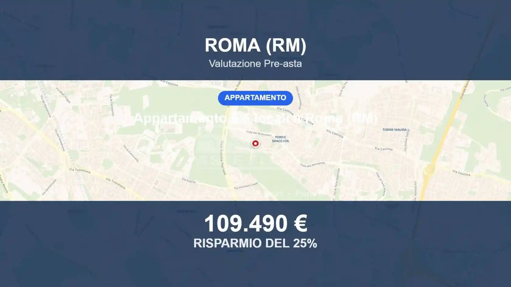 Appartamento in vendita a Roma